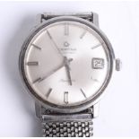 Certina, a vintage gents stainless steel 'New Art' Automatic Date wristwatch.