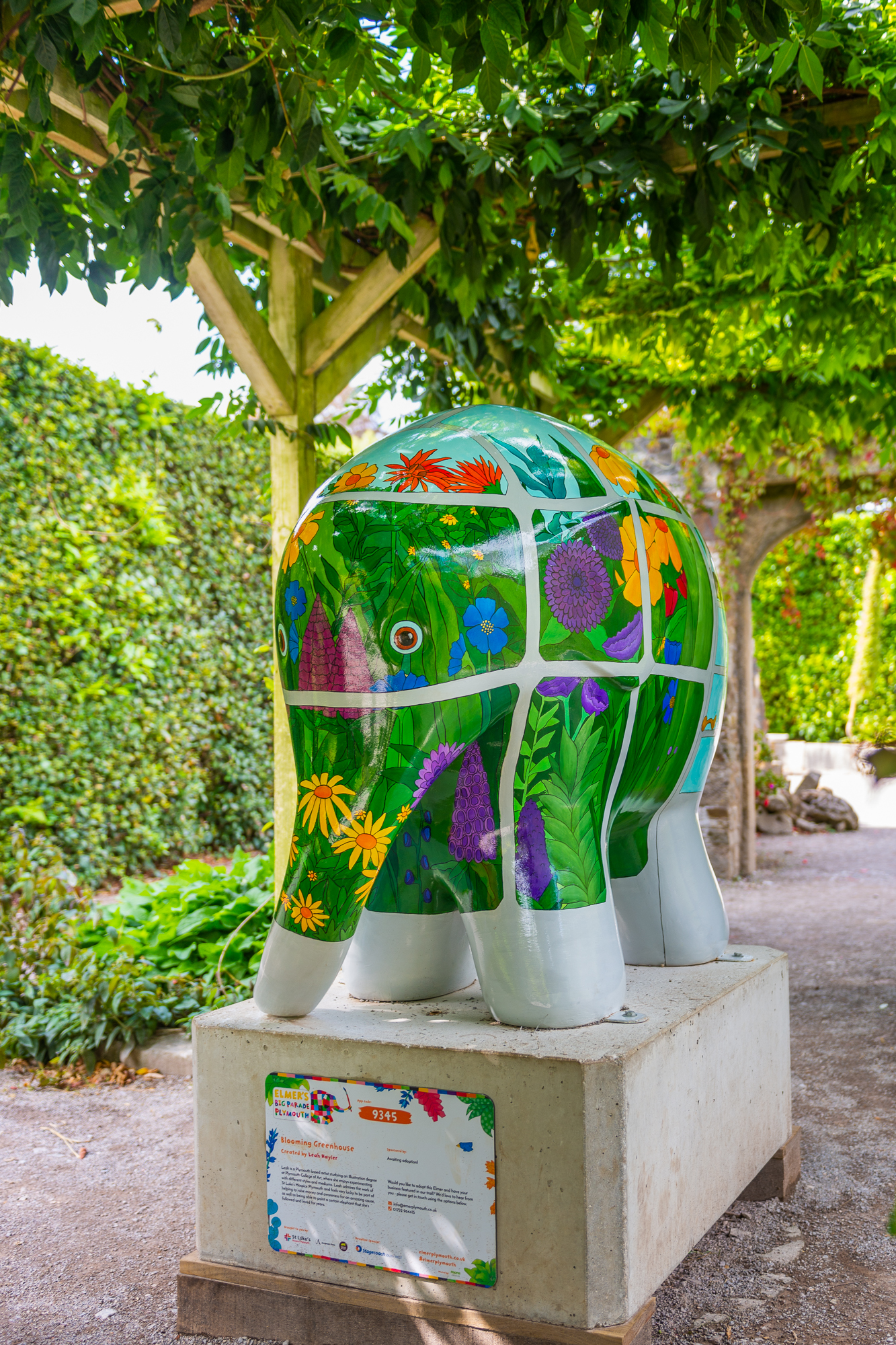 'Blooming Greenhouse' by Leah Hayler. Sponsored by St Luke's Hospice Plymouth - Image 10 of 13