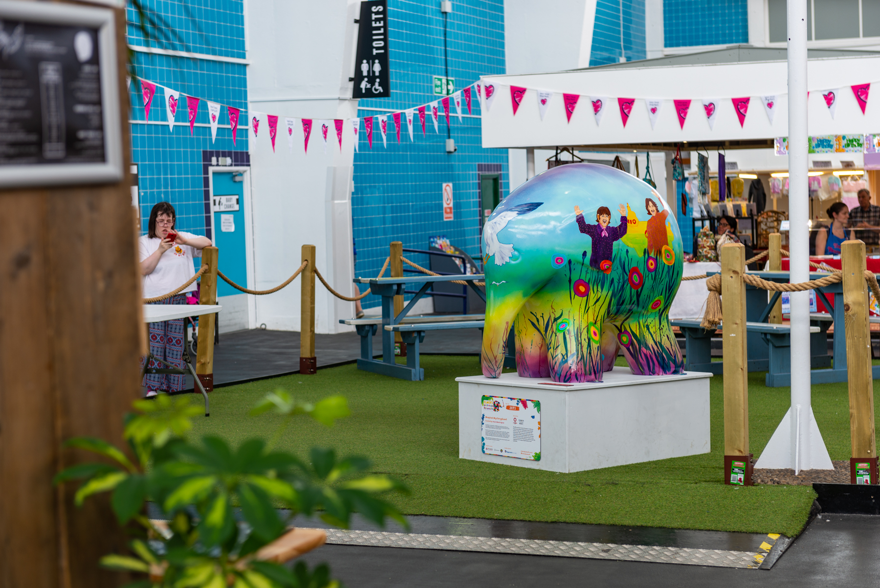 'Magical Mysteryphant' by Anne-Marie Byrne. Sponsored by Plymouth Markets/Plymouth City Centre Comp. - Image 4 of 6