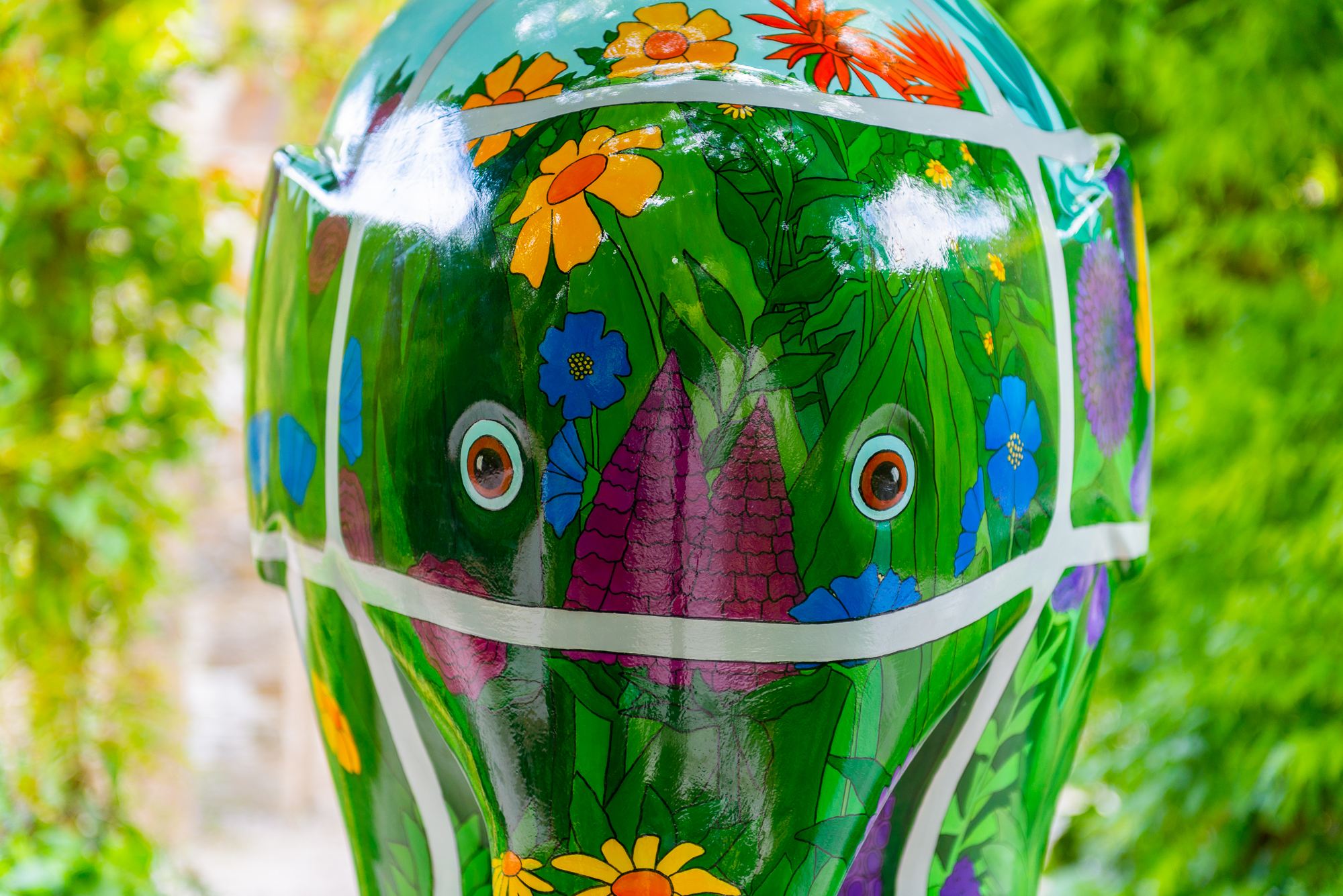 'Blooming Greenhouse' by Leah Hayler. Sponsored by St Luke's Hospice Plymouth - Image 7 of 13