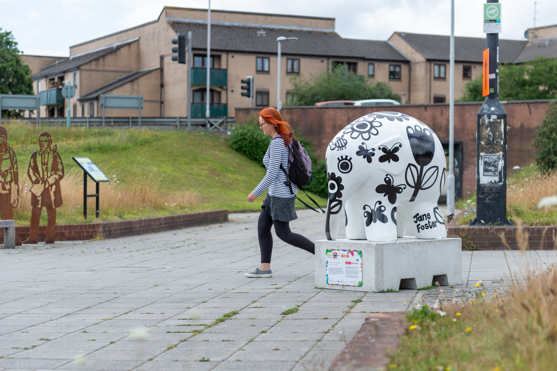 'Elmer in the Flowers' by Jane Foster. Sponsored by Plmouth Live/The Herald - Image 5 of 8