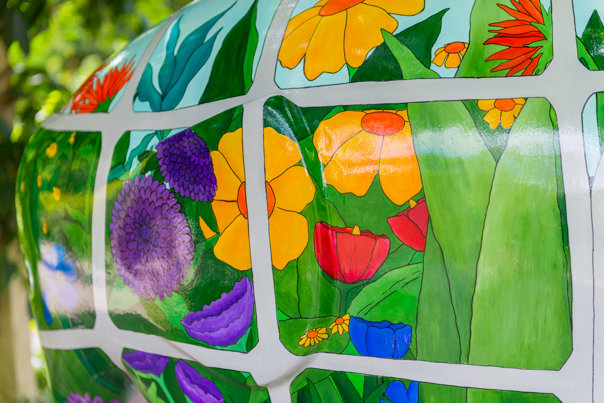 'Blooming Greenhouse' by Leah Hayler. Sponsored by St Luke's Hospice Plymouth - Image 12 of 13