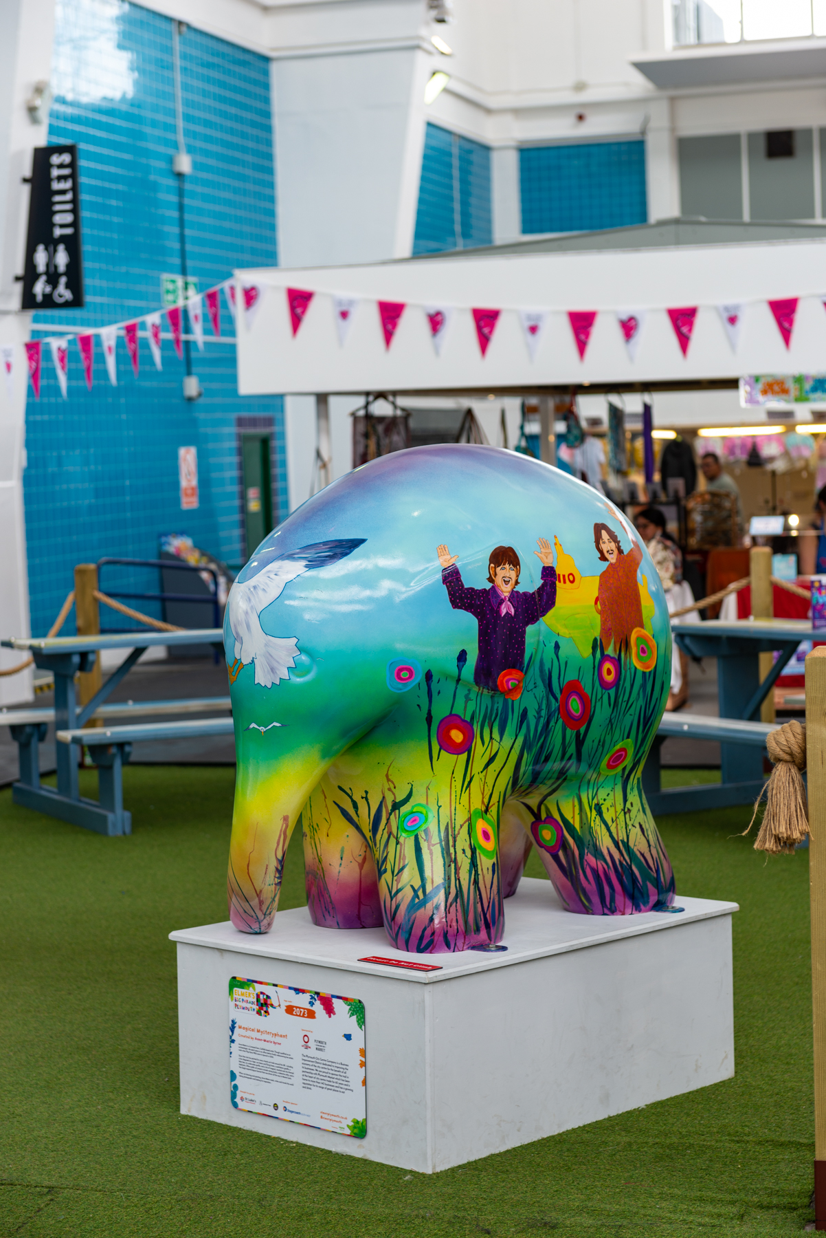 'Magical Mysteryphant' by Anne-Marie Byrne. Sponsored by Plymouth Markets/Plymouth City Centre Comp. - Image 5 of 6