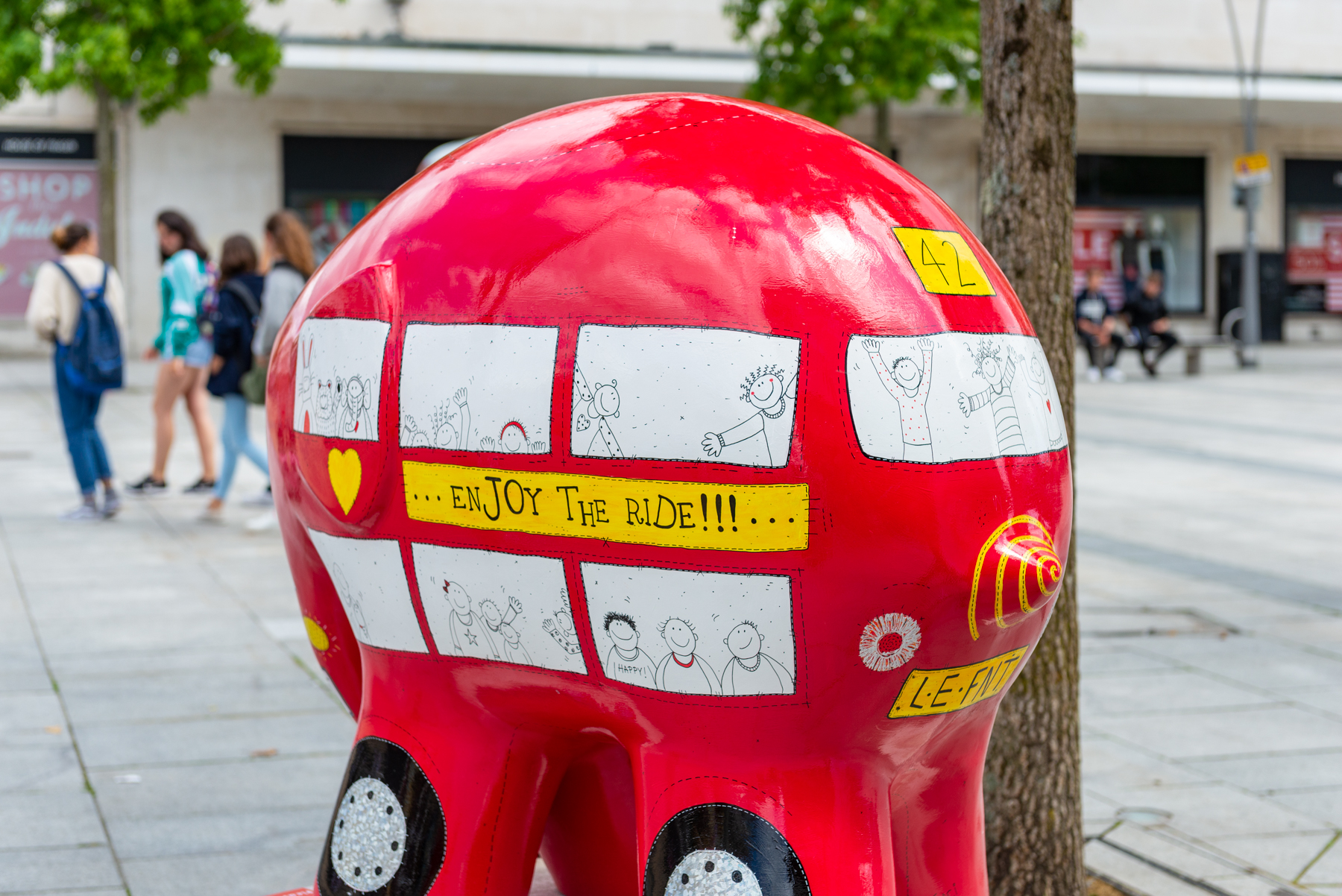 'The Patchwork Bus' by Traci Moss. Sponsored by Plymouth Citybus - Image 6 of 9