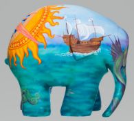 'Compass Rosie' by Anne-Marie Byrne. Sponsored by Devon and Plymouth Chamber of Commerce