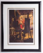 Karen Jane Kessi-Williams, Limited Edition Print of the photograph titled 'Painter Holding