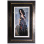 Robert Lenkiewicz (1941-2002), signed Limited Edition Print, 'Anna with Black Shawl', number 93/475,