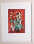 Marc Chagall 'Carmen' limited edition giclée numbered 58/275, certificate of authenticity on