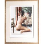 Douglas Hofmann, 'The Model' signed limited edition print, No 90/295.