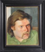Robert Lenkiewicz (1941-2002) 'Portrait of Alan Gifford' oil on board, Provenance: Bearnes Hampton &