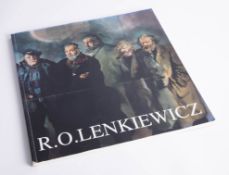 Robert Lenkiewicz (1941-2002) Paperback book signed by the Artist, published by White Lane Press.