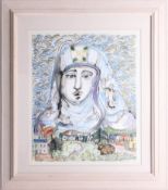 Lydia Corbett (Sylvette David), watercolour signed