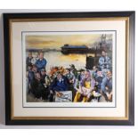 Robert Lenkiewicz (1941-2002), signed Limited Edition Print, 'The Barbican Fisherman 2000', number