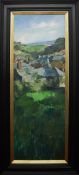 Robert Lenkiewicz (1941-2002) 'View from Robert Lenkiewicz’ s Garden at Compton', oil on canvas, 116