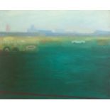 Barry McGlashan (Scottish b.1974) Barry McGlashan 'Luminous Field', oil on panel, signed and