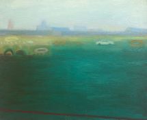 Barry McGlashan (Scottish b.1974) Barry McGlashan 'Luminous Field', oil on panel, signed and