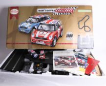 A Hamley's 'Mini Cooper Challenge' Scalextric set, limited edition 319/1500 with certificate,