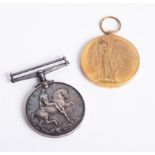 Two Great War medals, Victory and War Medal (2)>