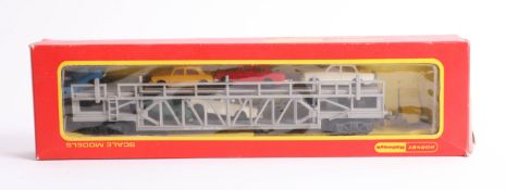 Hornby Railway, OO gauge R342 car transporter, boxed.