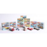 Collection of fifteen boxed Matchbox diecast models.