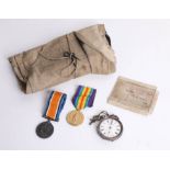 An interesting collection of documents relating to the Great War, including a soldier's pay book,