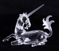 Swarovski Crystal, SCS 1996 annual edition 'Unicorn'.