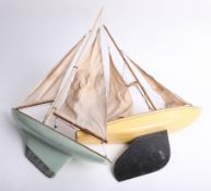 A Bowman model racing yacht and another (2)