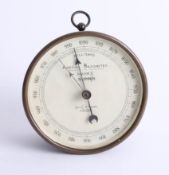 A Short & Mason Mk. II aneroid barometer.