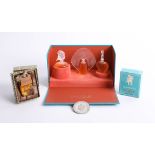 Lalique, glass miniature replica perfume bottles collection boxed (the ultimate collection) 1996-