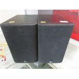 PAIR OF B & W 686 BI-WIREABLE SPEAKERS (MANUAL IN OFFICE)