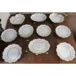 SELECTION OF LIMOGES CHINAWARE INCLUDING BOWLS AND PLATES