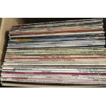 BOX OF LP RECORDS