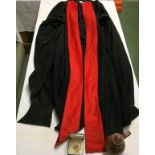 Henry Wilson & Co Cambridge academic gown form the estate of the late Dr M C F Proctor, together