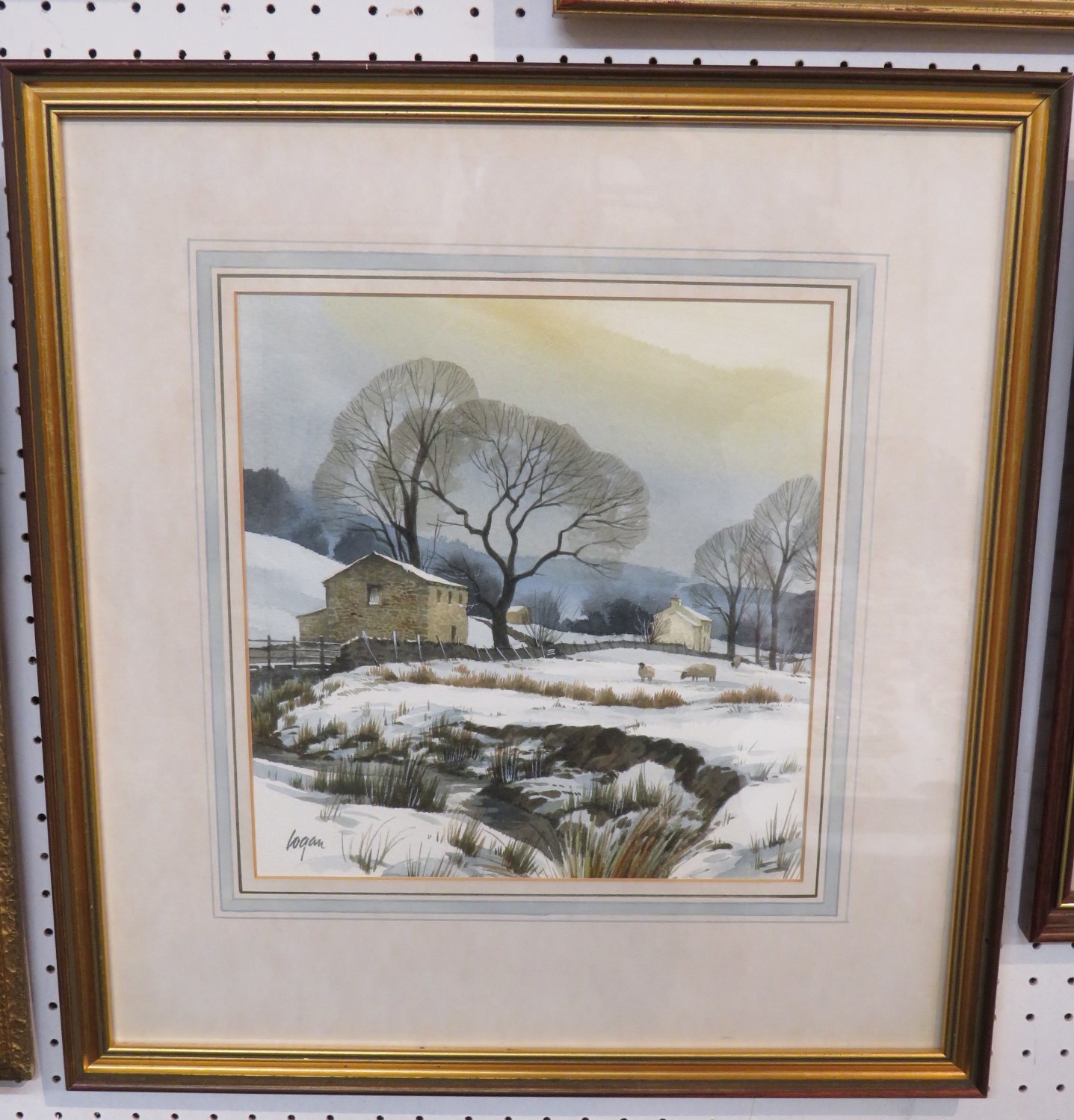 Three watercolours by Terry Logan - 'Pen y Ghent' (29.5cm x 41.5cm), 'Near Lea Yeat in Dentdale' (2 - Image 3 of 4