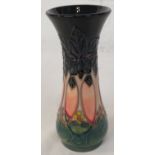 Moorcroft Pottery Cluny miniature vase, stamped MOORCROFT MADE IN ENGLAND and gate device, height