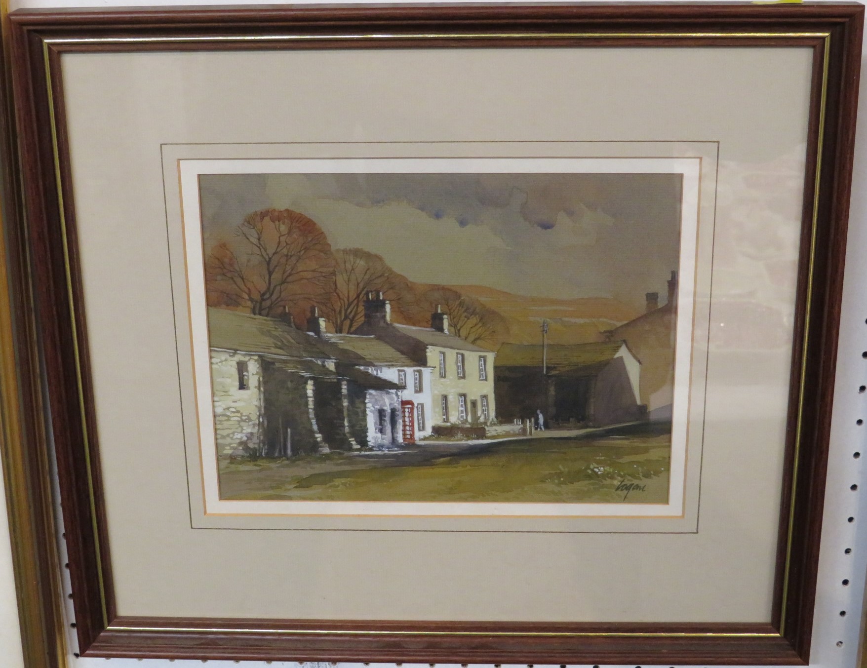 Three watercolours by Terry Logan - 'Pen y Ghent' (29.5cm x 41.5cm), 'Near Lea Yeat in Dentdale' (2 - Image 4 of 4