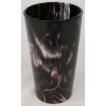 Sowerby purple half pint glass