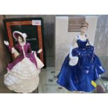 TWO BOXED ROYAL DOULTON CLASSICS FIGURINES - 'CHRISTMAS DAY 2004' HN4558 AND 'SOPHIE' HN4620