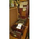 VINTAGE GLENHILL'S PATENT MAHOGANY CASED CASH TILL