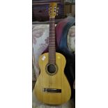 SIX STRING GUITAR WITH CASE