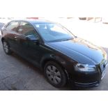 FROM DECEASED ESTATE - BLACK AUDI A3 TFSI THREE-DOOR HATCHBACK, WJ11 RNZ REGISTERED 01/03/11, 1197CC