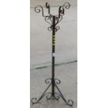 WROUGHT METAL PLANT STAND