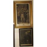 TWO FRAMED PORTRAIT PRINTS - SIR EVAN J MURRAY MACGREGOR AND WILLIAM MARKHAM