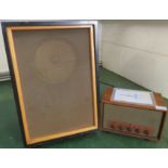 Vintage Pye amplifier and speaker - a Pye Ltd Cambridge High Fidelity Amplifier Type HF 5/8,