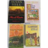 Four first edition hardback novels with dustwrappers - Susan Hill - Mrs de Winter (signed by