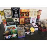 Whisky miniatures in presentation packs and tins - Ardbeg Ten Years Old (5cl, 46%) and Ardbeg 17