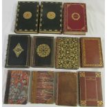 Poetry and literature in decorative Morocco bindings - The Life of William Morris by J W Mackail,