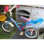 APOLLO POMPOM GIRLS BIKE WITH DOLL CARRIER