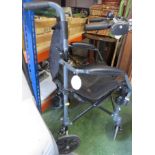 DRIVE FOLDING PUSH ALONG WHEELCHAIR