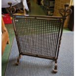 WROUGHT IRON FIRE SCREEN